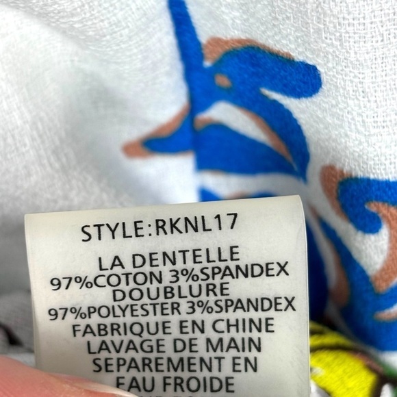 ANTHROPOLOGIE PLENTY BY TRACY REESE RKNL17 LACE UP V-NECK FLORAL SHEATH DRESS - Picture 15 of 15